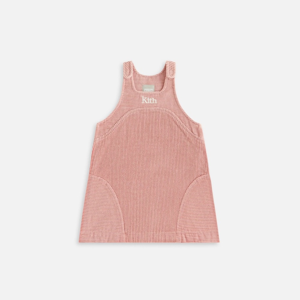 Kith Pink Corduroy Kids Casual Dress